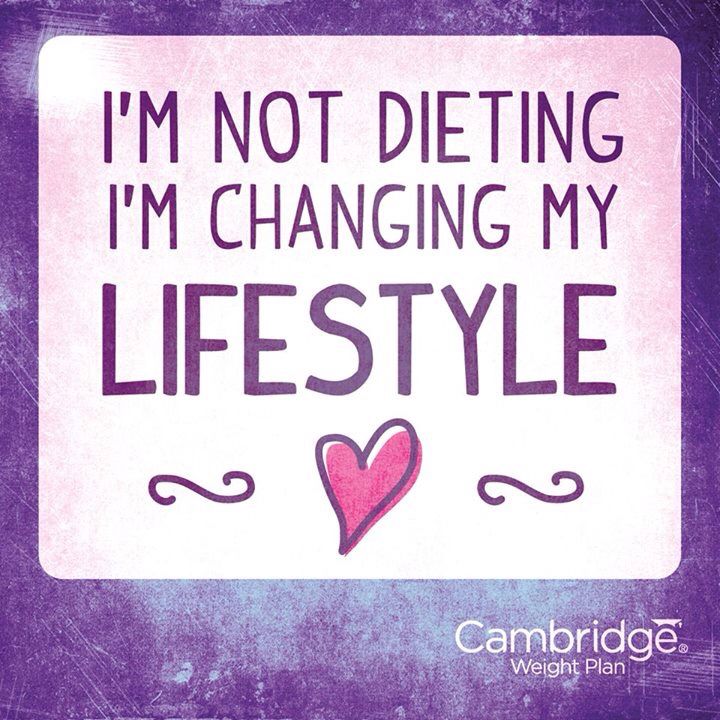 Cambridge dieetplan